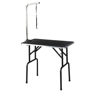 Portable grooming table with hot sale arm